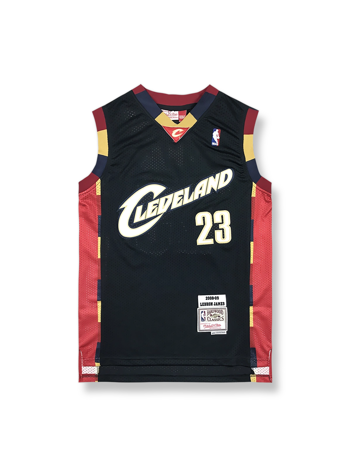 2003-04年 クリーブランド・キャバリアーズ ホーム ユニフォーム ジェームズ 23番、ビンテージバスケットボールシャツ