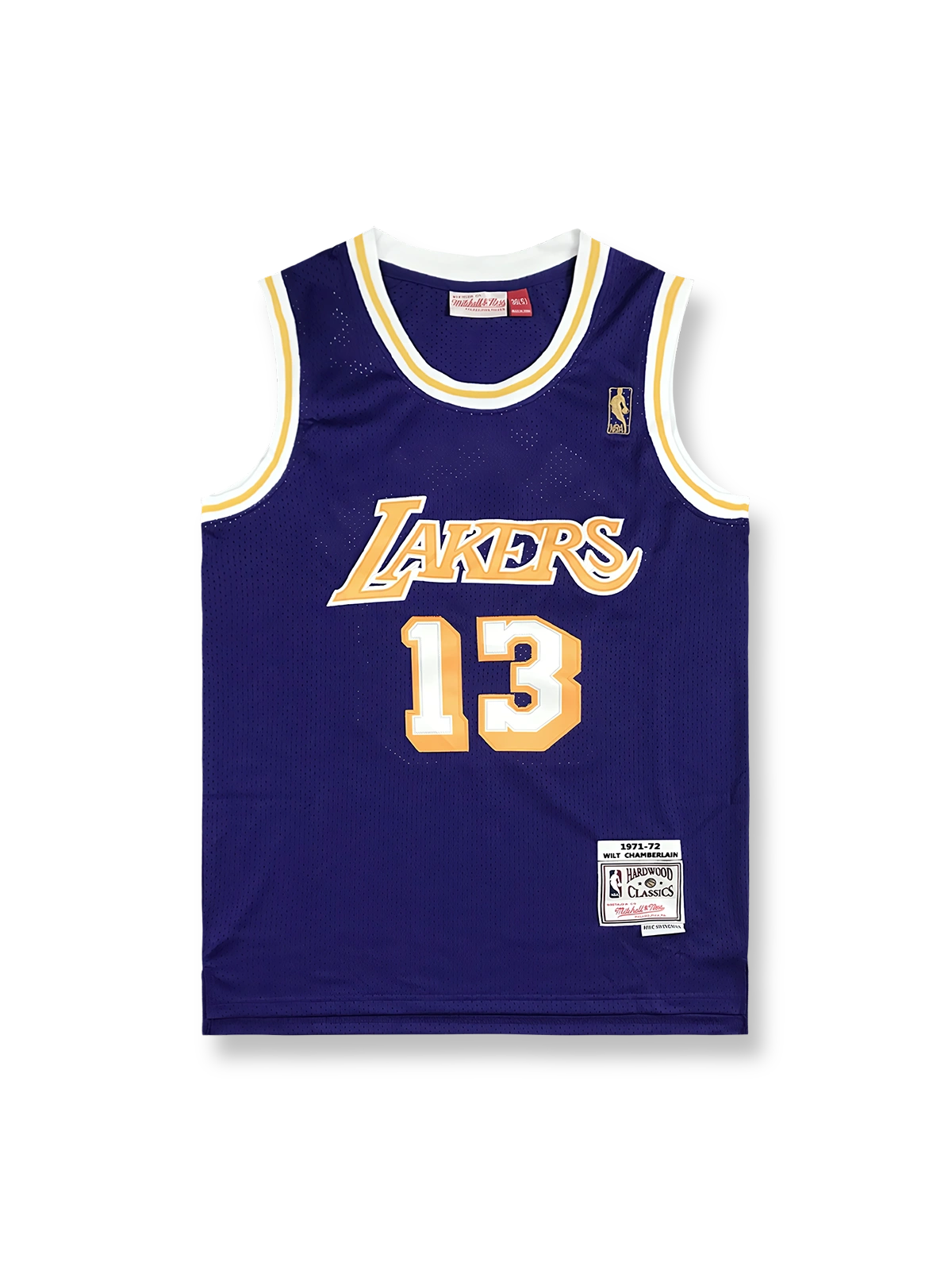 1971-72年 ロサンゼルス・レイカーズ アウェイジャージ ウィルト・チェンバレン 13番