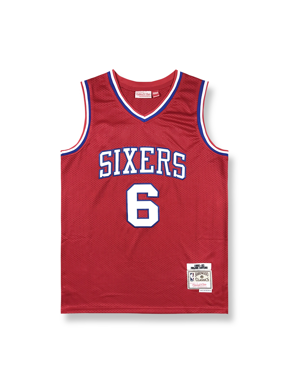 1982-83年 フィラデルフィア・セブンティシクサーズ ホーム ジュリアス・アービング 6番 ヴィンテージユニフォーム