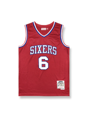 1982-83年 フィラデルフィア・セブンティシクサーズ ホーム ジュリアス・アービング 6番 ヴィンテージユニフォーム
