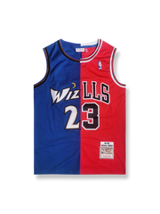 1984-2003年 シカゴ・ブルズ × ワシントン・ウィザーズ スペシャルエディション ジョーダン 23番 バスケットボールジャージ