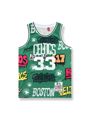 1985-86年 ボストン・セルティックス スペシャルエディション ユニフォーム ラリー・バード 33番、NBAビンテージジャージ