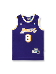 1996-97年 ロサンゼルス・レイカーズ アウェイ ユニフォーム コービー・ブライアント 8番、ヴィンテージ バスケットボールシャツ