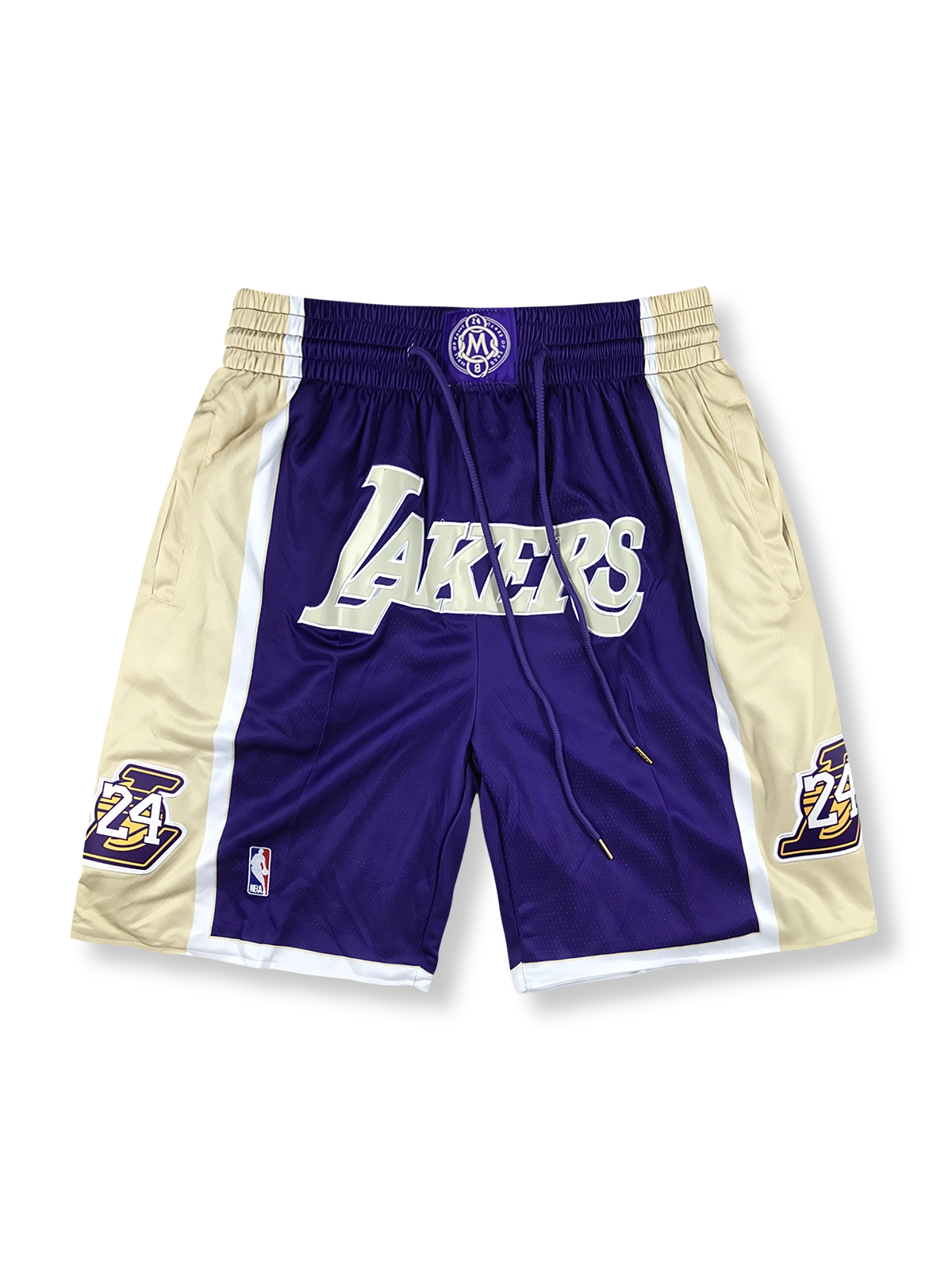 1990年代 ロサンゼルス・レイカーズ クラシック コービー 殿堂入り バスケットボールショーツ, ヴィンテージ バスケットボールパンツ
