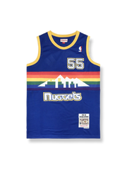1991-92年 デンバー・ナゲッツ ホーム ムトンボ 55番、ヴィンテージバスケットボールジャージ