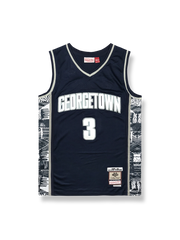 1995-96年 ジョージタウン・ホイヤーズ ホーム ユニフォーム アイバーソン 3番
