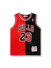 1996-97年 シカゴ・ブルズ スペシャルエディション ジョーダン 23番 レッド×ブラック バスケットボールジャージ