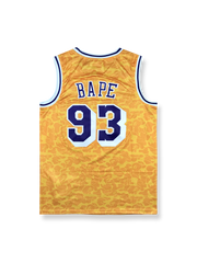 1996-97 ロサンゼルス・レイカーズ ホーム ユニフォーム A・ベイシング・エイプ コラボモデル