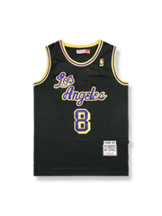 1996-97年 ロサンゼルス・レイカーズ コービー・ブライアント 8番 ブラック ユニフォーム