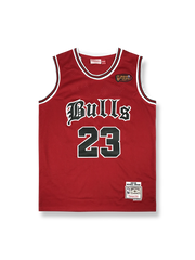 1997-98年 シカゴ・ブルズ ホーム マイケル・ジョーダン 23番, ファイナル仕様 復刻バスケットボールジャージ