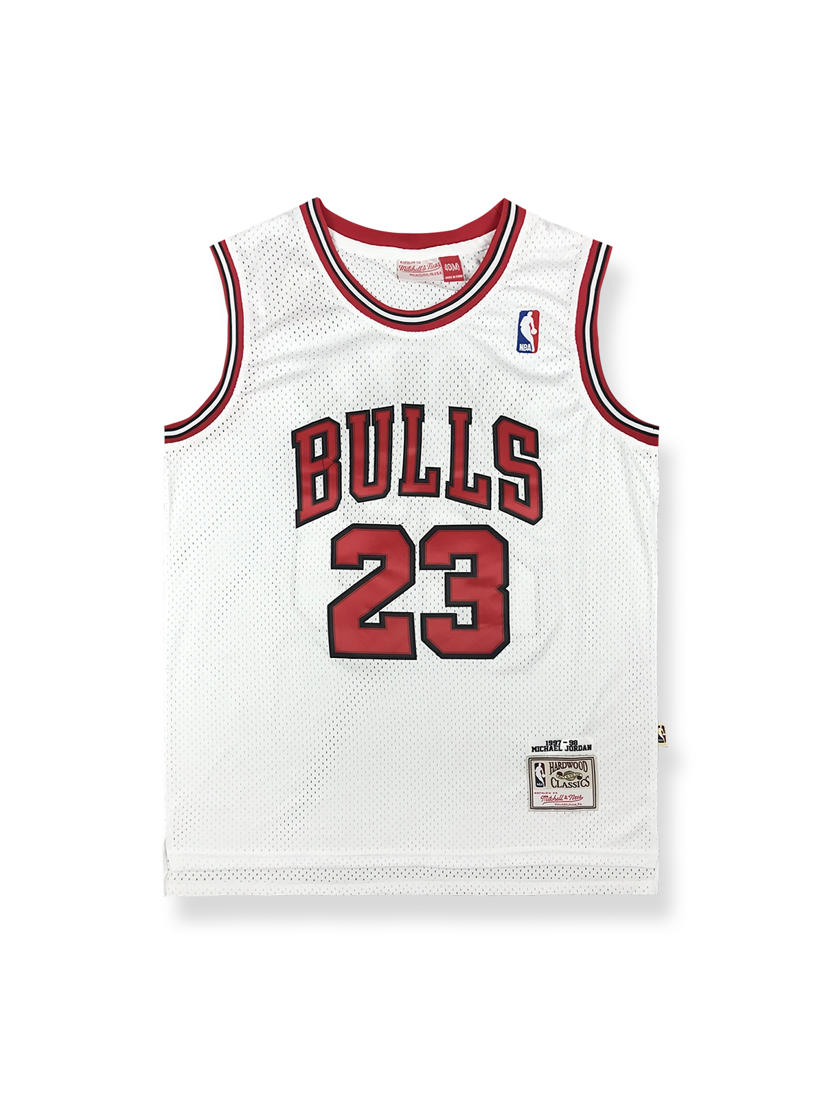 1997-98年 シカゴ・ブルズ ホーム ジョーダン 23番 ユニフォーム、ヴィンテージ バスケットボール シャツ