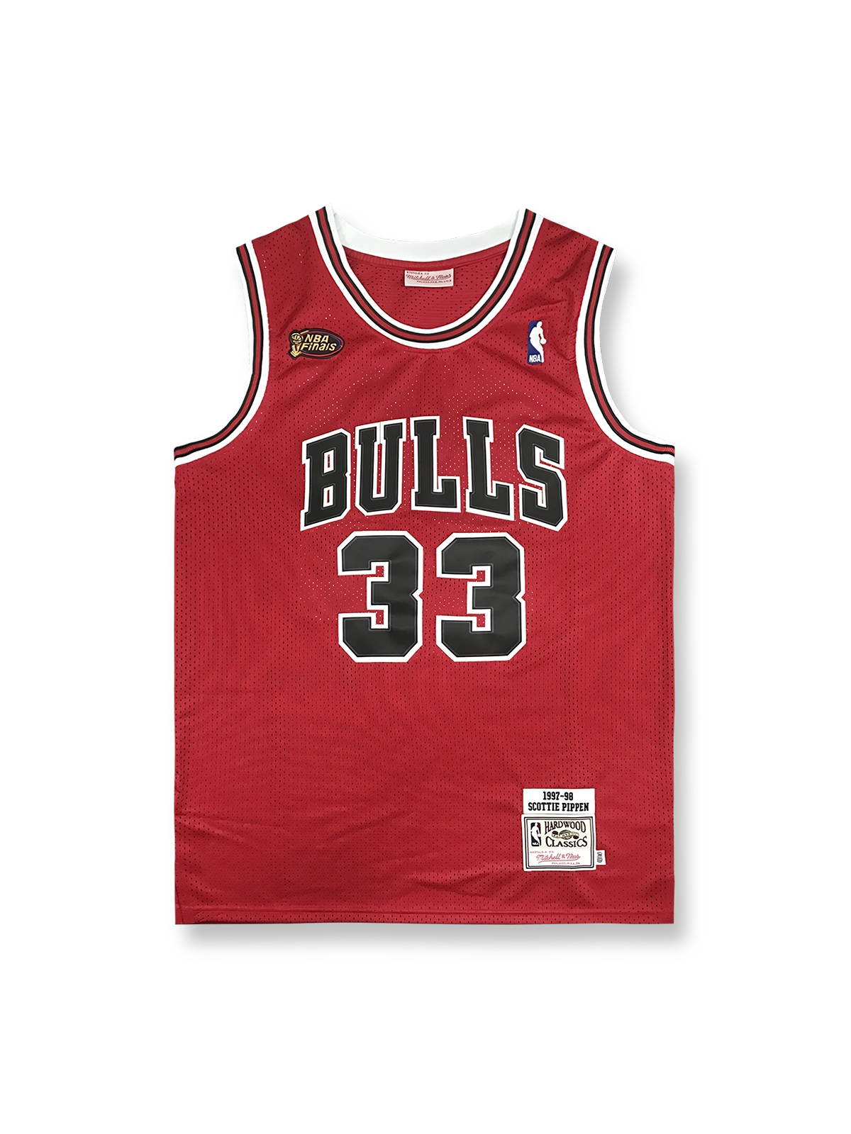 1997-98年 シカゴ・ブルズ ピッペン 33番 NBAファイナル仕様 ユニフォーム