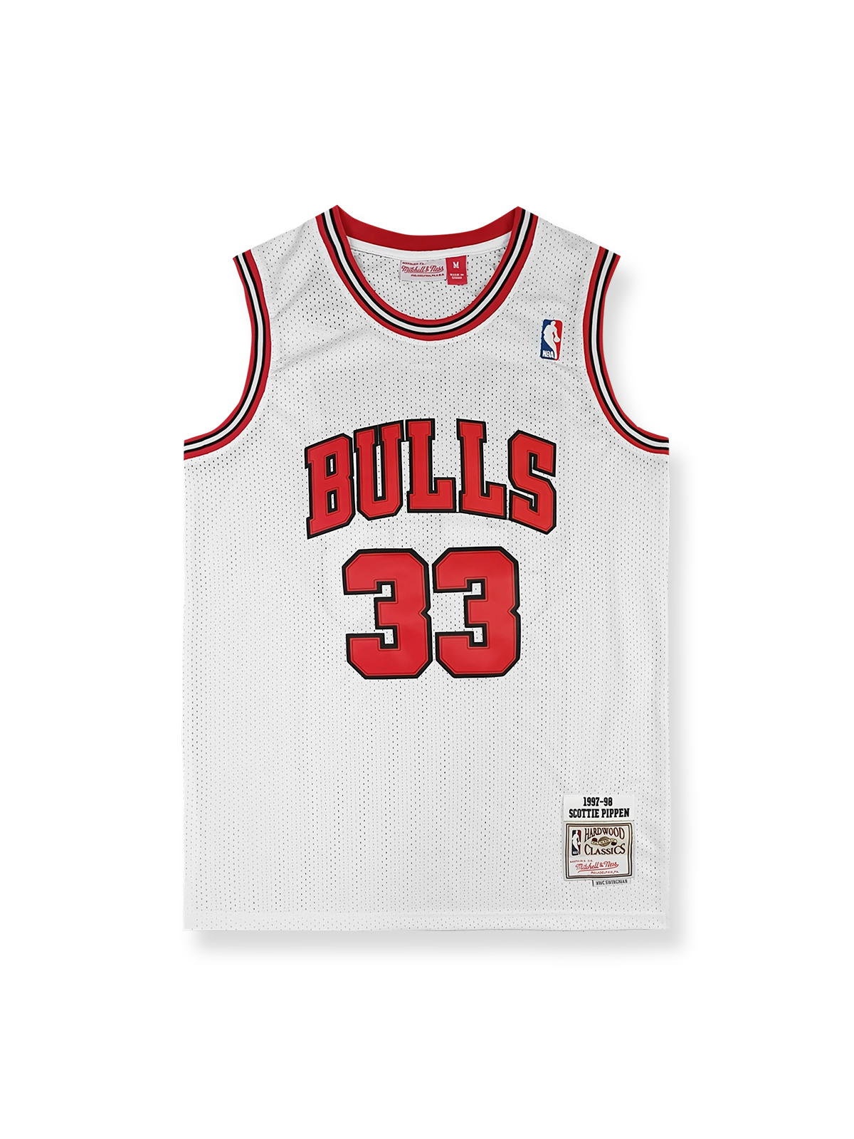 1997-98年 シカゴ・ブルズ ピッペン 33番 ホームユニフォーム