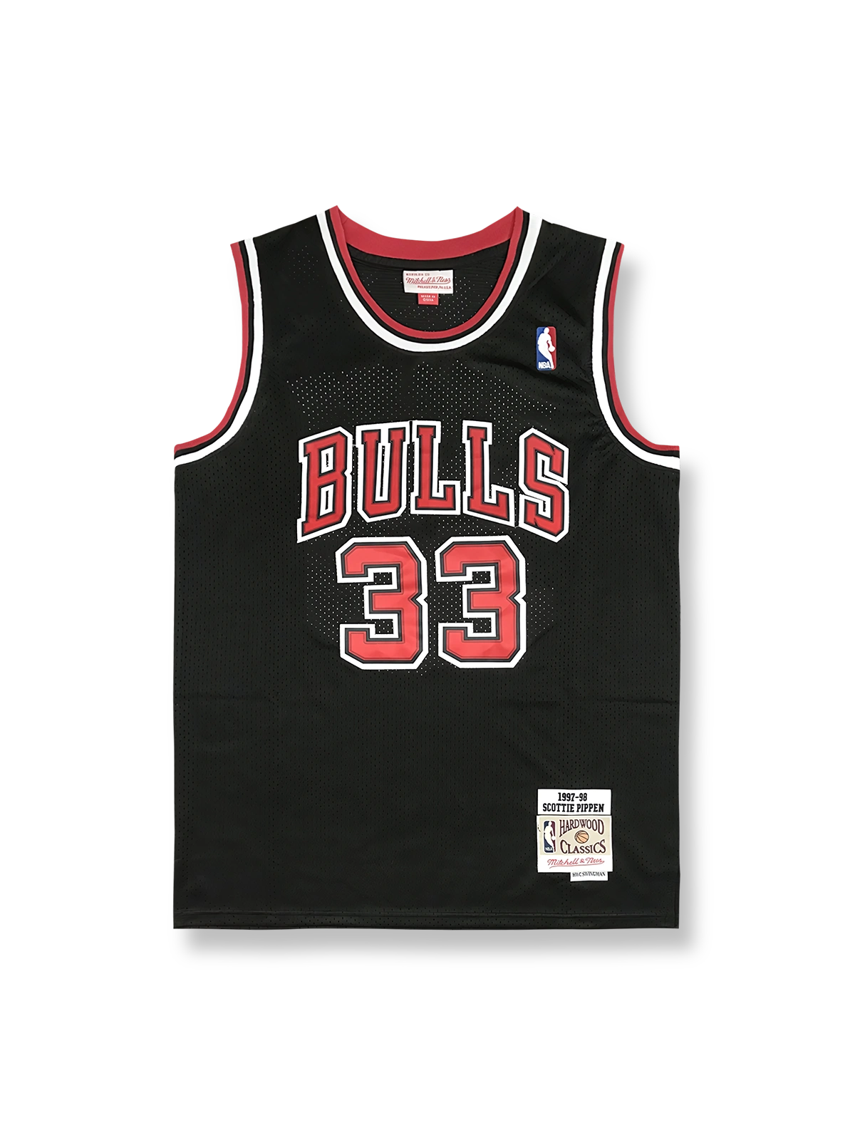 1997-98年 シカゴ・ブルズ ピッペン 33番 ロードユニフォーム