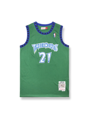 1997-98年 ミネソタ・ティンバーウルブズ ホーム ガーネット 21番