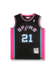 1998-99 サンアントニオ・スパーズ ホーム ジャージ ダンカン 21番 ヴィンテージ バスケットボールシャツ