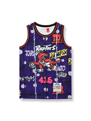 1998-99年 トロント・ラプターズ マグレイディ 1番 グラフィティエディション ジャージ