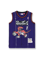 1998-99年 トロント・ラプターズ トレイシー・マグレディ 1番 パープル ユニフォーム