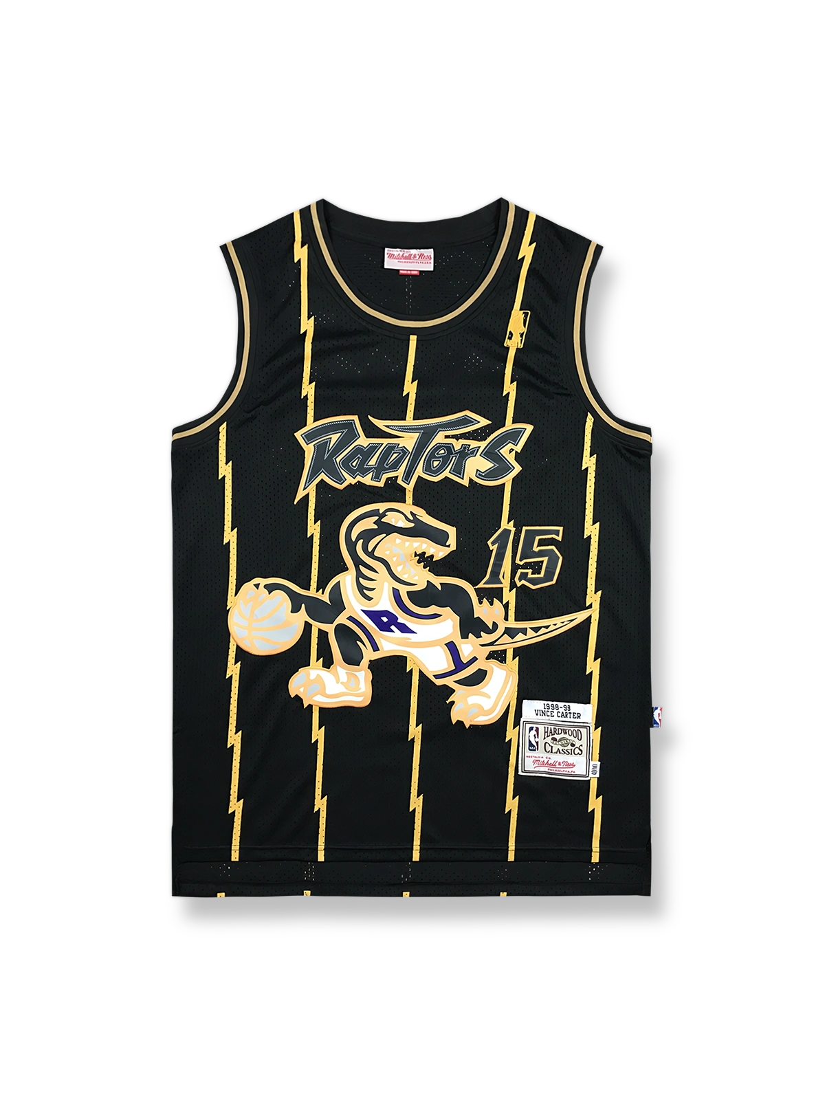 1998-99年 トロント・ラプターズ ビンス・カーター 15番 ブラック オルタネート ユニフォーム