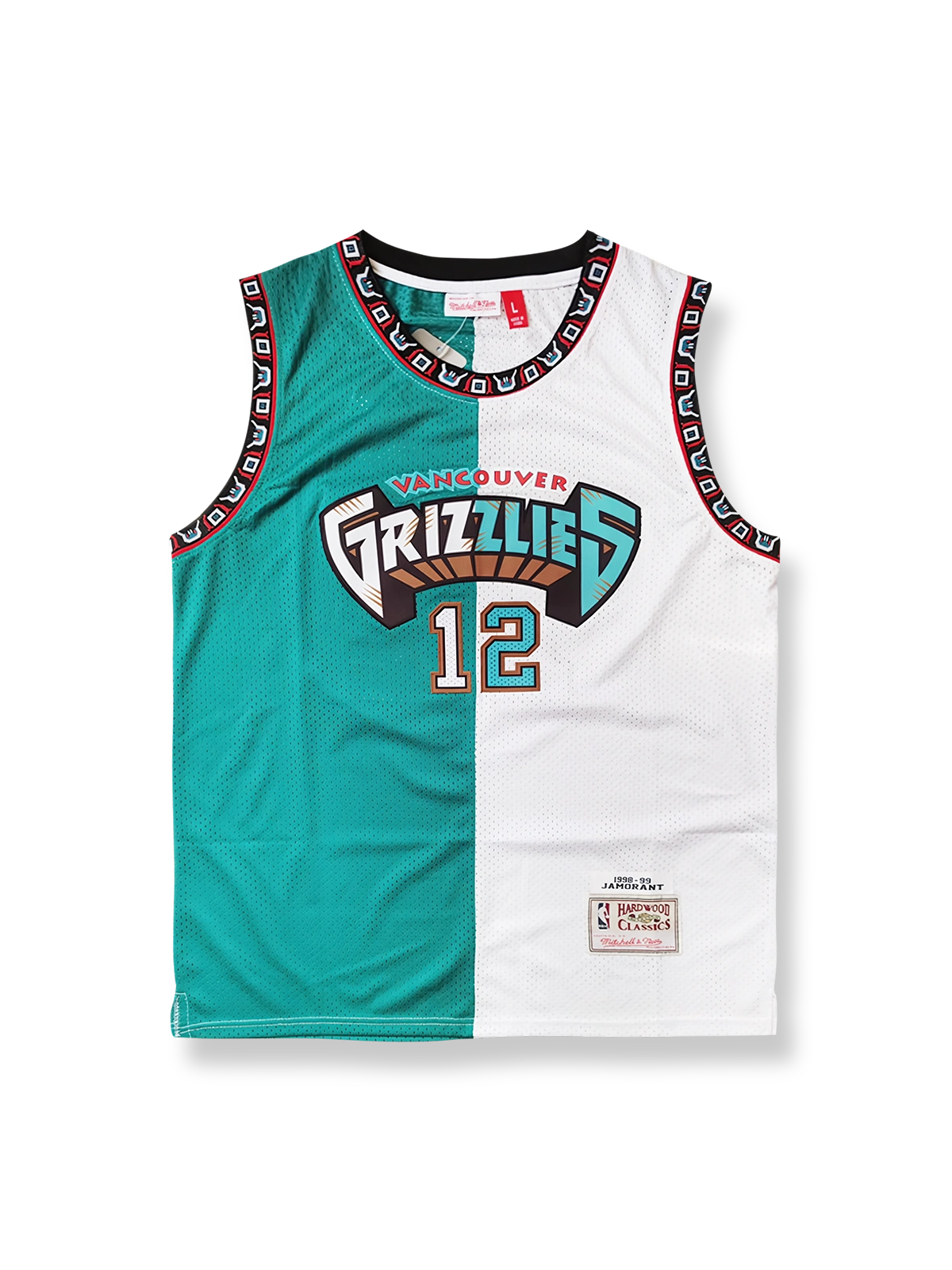 1998-99年 バンクーバー・グリズリーズ スペシャルエディション ジャ・モラント 12番 バスケットボールジャージ