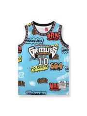 1998-99年 バンクーバー・グリズリーズ ビビー 10番 グラフィティエディション ジャージ