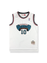 1998-99年 バンクーバー・グリズリーズ ホーム マイク・ビビー 10番