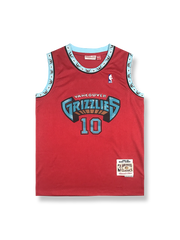 1998-99年 バンクーバー・グリズリーズ ホーム マイク・ビビー 10番