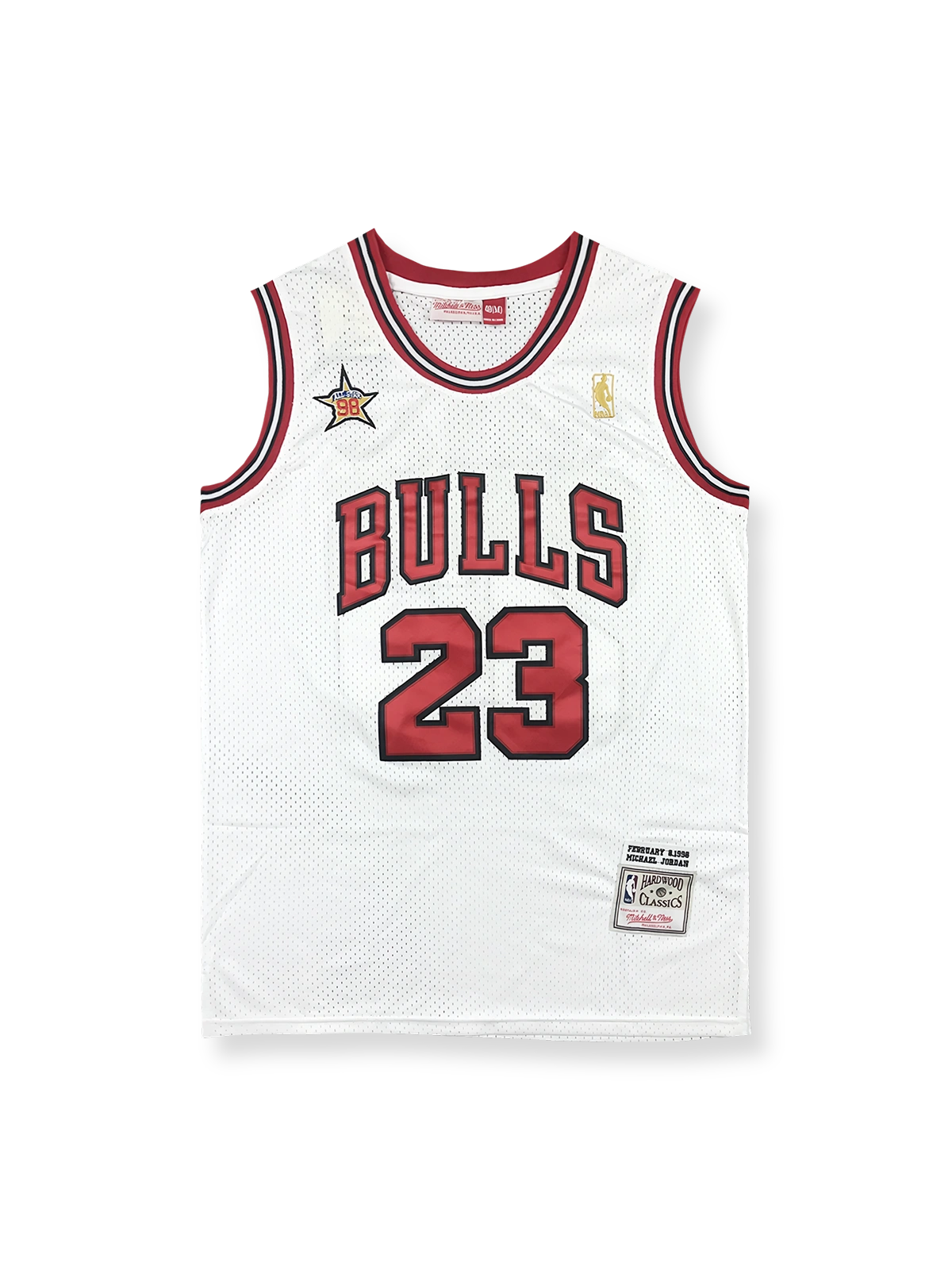 1998年 NBAオールスター記念 シカゴ・ブルズ ジョーダン 23番 ユニフォーム、ラストダンスモデル