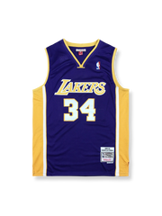 1999-00年 ロサンゼルス・レイカーズ ホームジャージ シャキール・オニール 34番 三連覇初年度モデル
