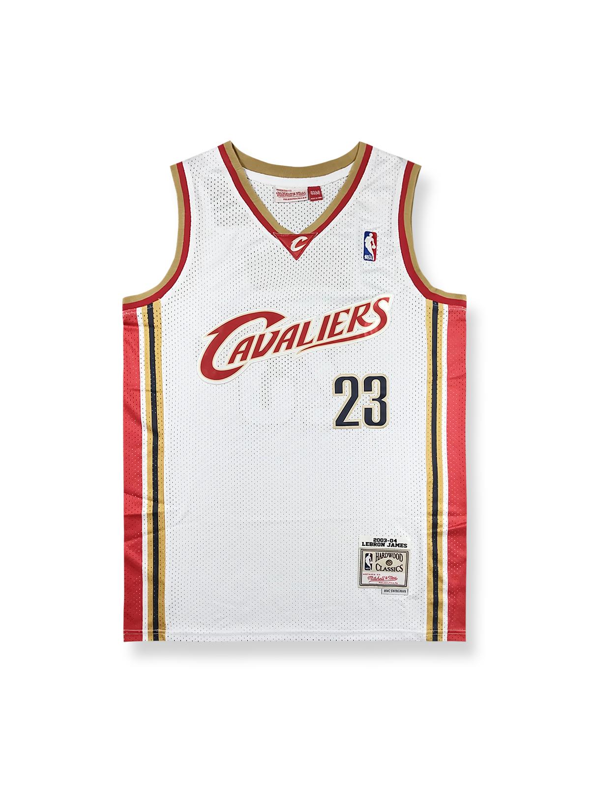 2002-03年 クリーブランド・キャバリアーズ アウェイ ジャージ ジェームズ 23番 ヴィンテージバスケットボールシャツ