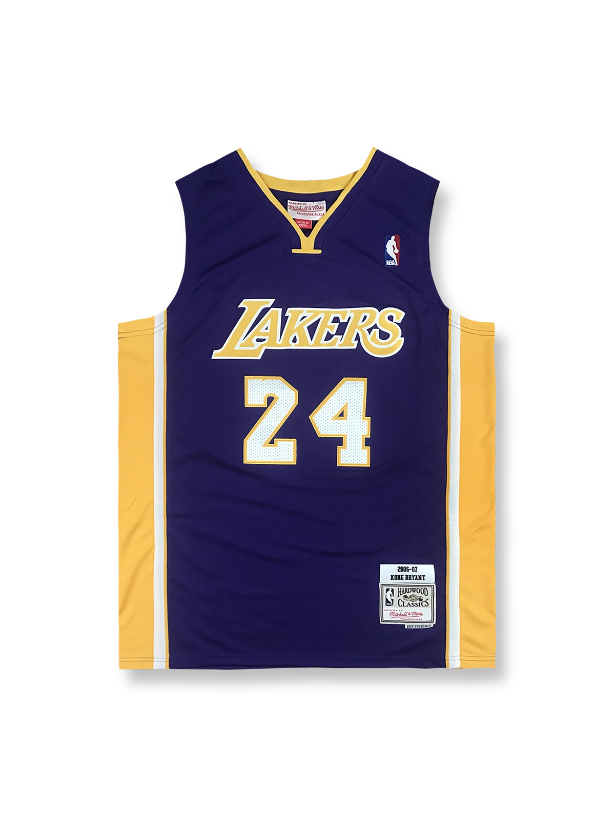 2006-07年 ロサンゼルス・レイカーズ アウェイ ユニフォーム コービー・ブライアント 24番、NBAヴィンテージジャージ