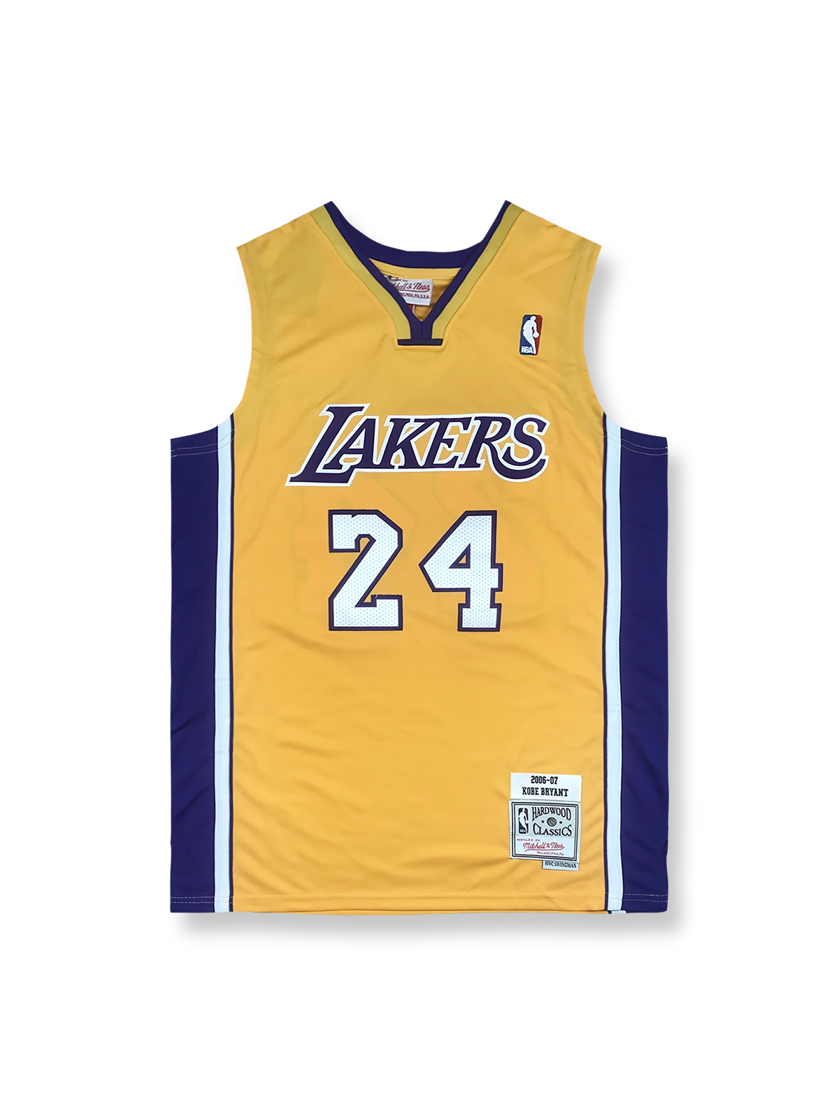 2006-07年 ロサンゼルス・レイカーズ ホーム ユニフォーム コービー・ブライアント 24番、NBAヴィンテージジャージ