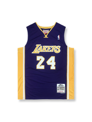 2006-07年 ロサンゼルス・レイカーズ アウェイ ユニフォーム コービー・ブライアント 24番、NBAヴィンテージジャージ