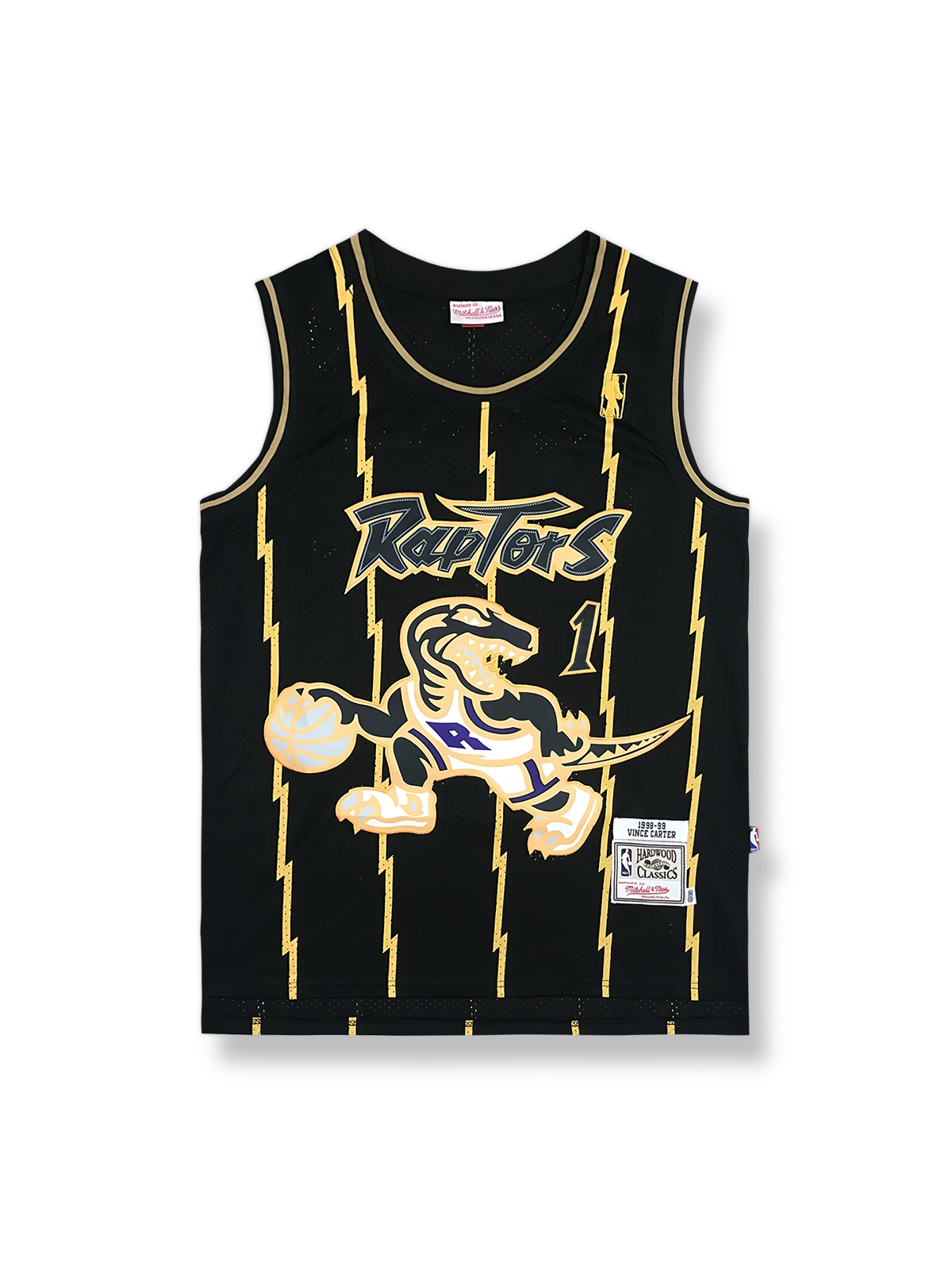 1998-99年 トロント・ラプターズ トレイシー・マグレディ 1番 ブラック オルタネート ユニフォーム