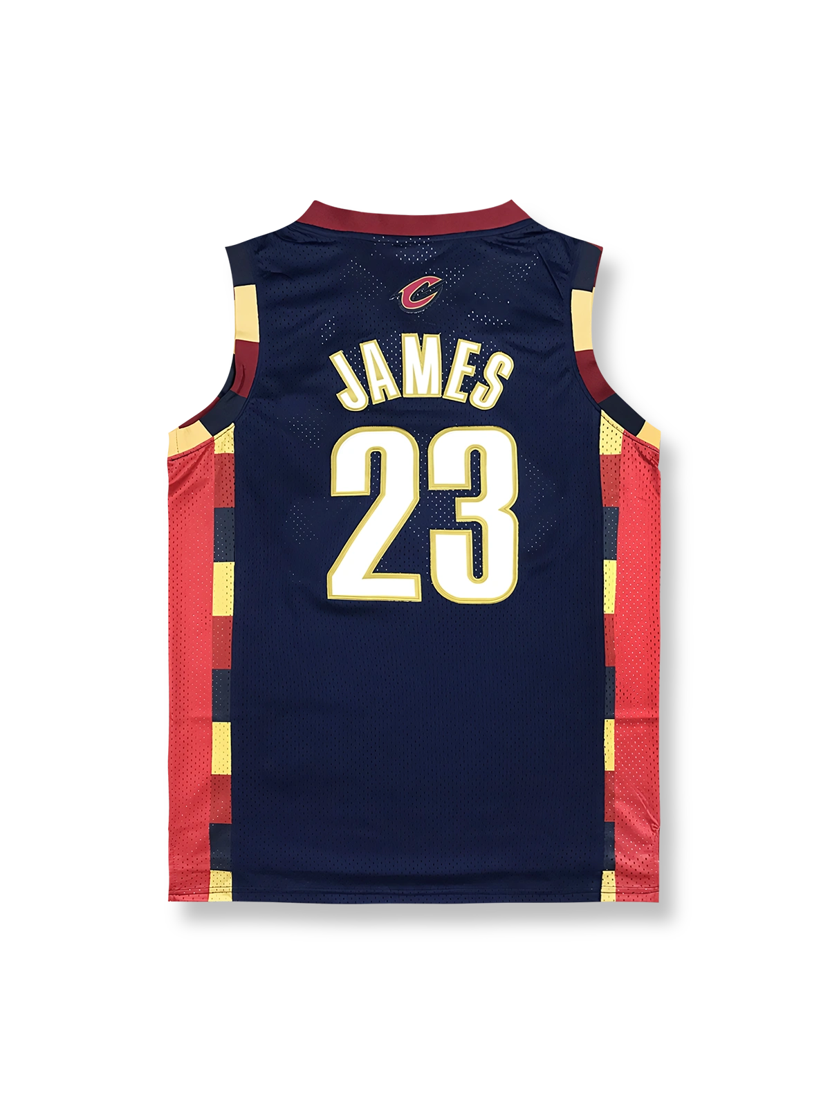 2008-09年 クリーブランド・キャバリアーズ ホーム ユニフォーム レブロン・ジェームズ 23番、ヴィンテージバスケットボールシャツ