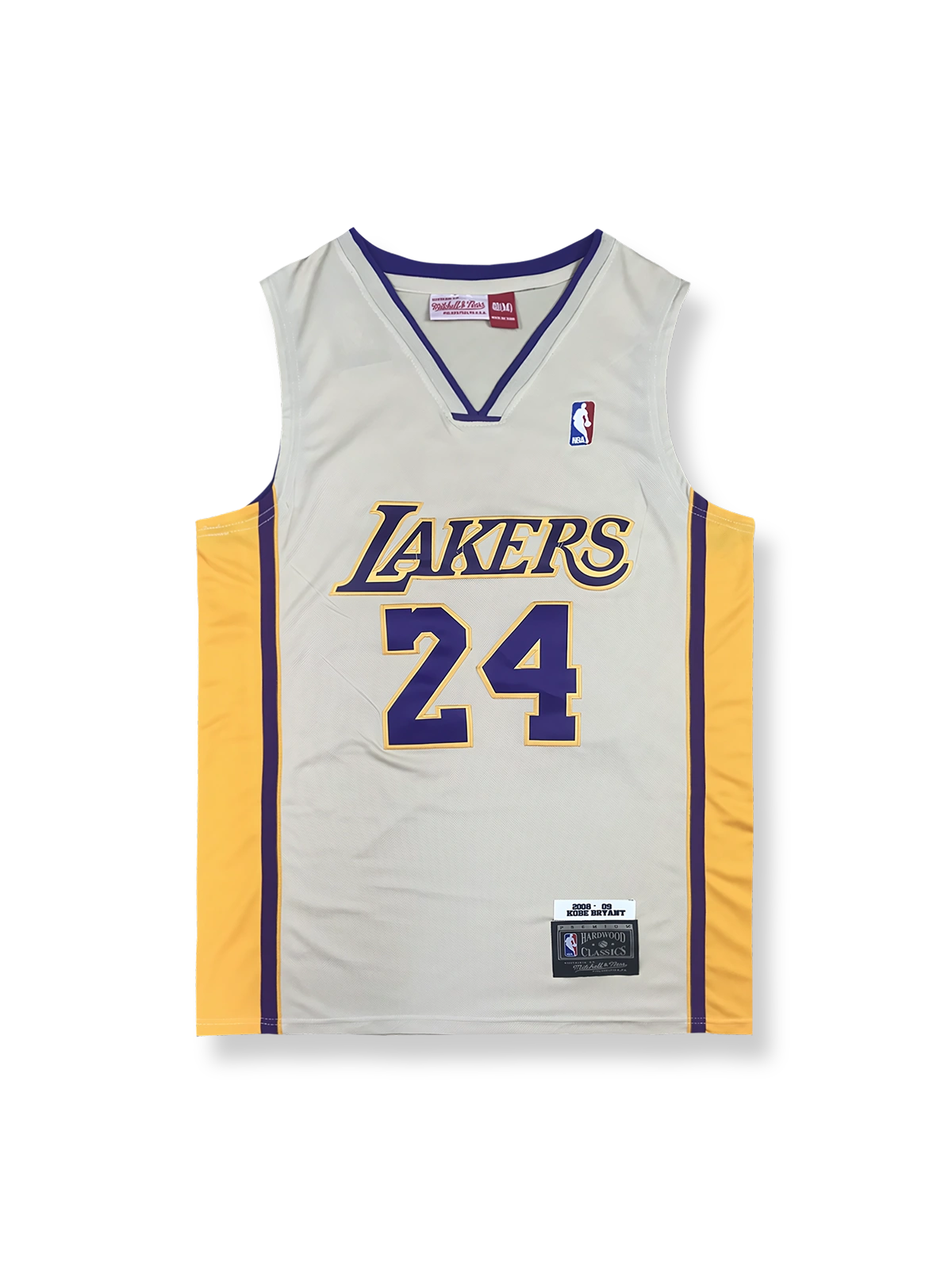 1996-2016年 ロサンゼルス・レイカーズ ホームジャージ コービー・ブライアント 24番 殿堂入り記念版、ヴィンテージバスケットボールシャツ