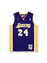 2008-09年 ロサンゼルス・レイカーズ アウェイ ユニフォーム コービー・ブライアント 24番 ファイナル仕様、ヴィンテージ バスケットボールジャージ