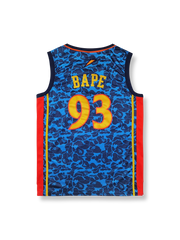 ゴールデンステート・ウォリアーズ 2009-10年 特別版 BAPEコラボ バスケットボールジャージ