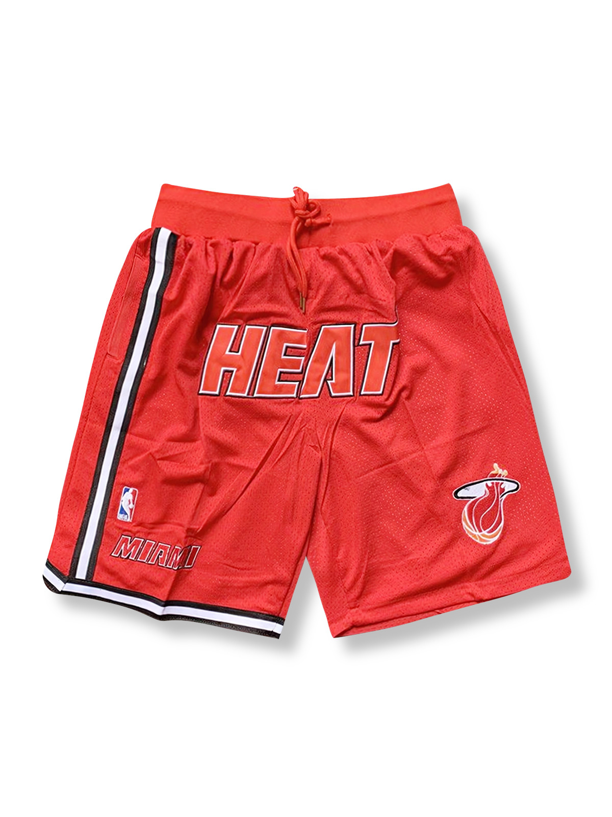 2010年 マイアミ・ヒート オルタネート レッド バスケットボールショーツ