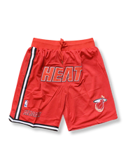 2010年 マイアミ・ヒート オルタネート レッド バスケットボールショーツ