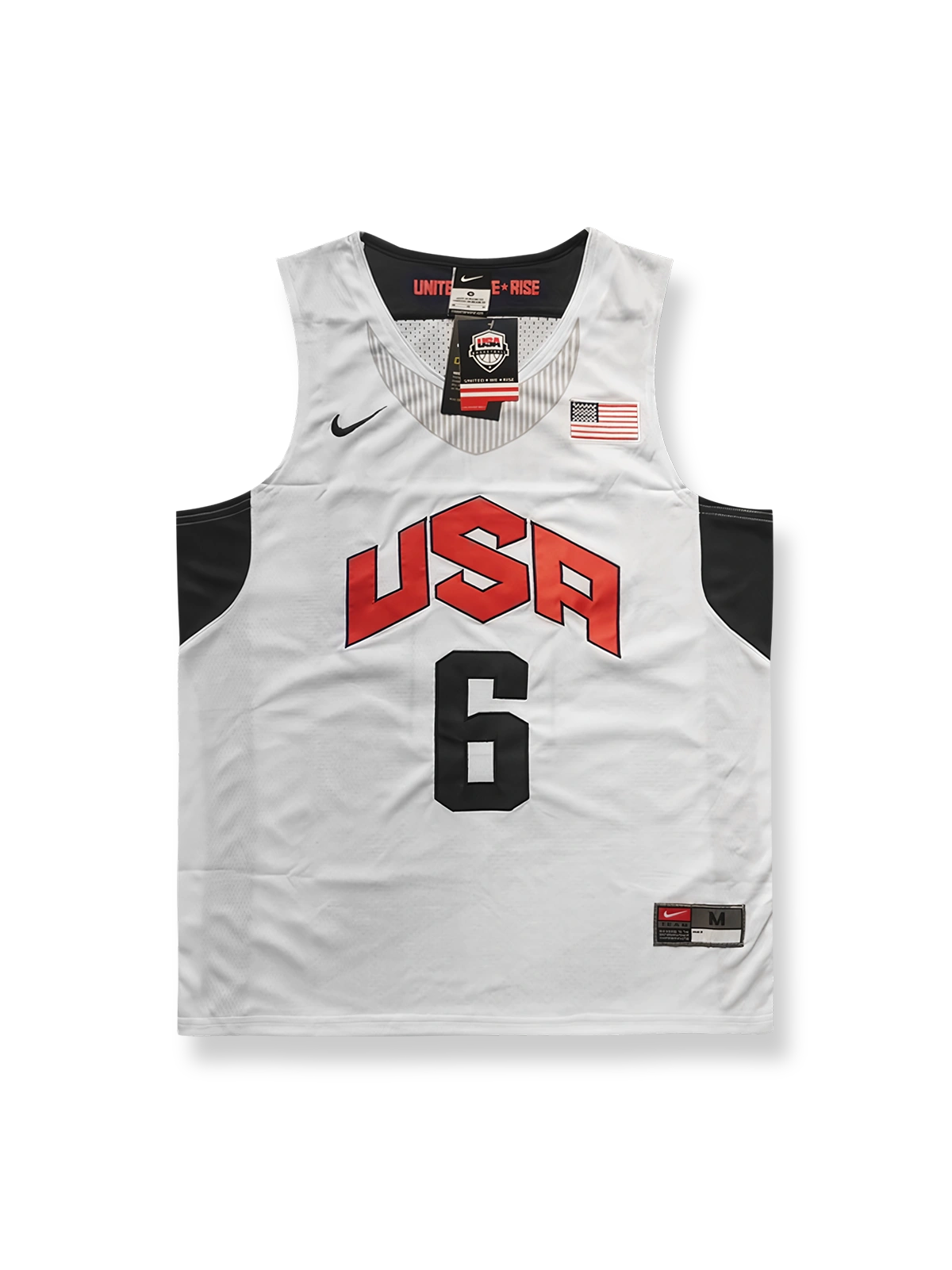 2012年 アメリカ代表 ドリームチーム ジェームズ 6番 バスケットボールジャージ