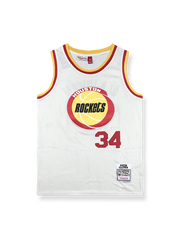 1990年代クラシック ヒューストン・ロケッツ オラジュワン 34番