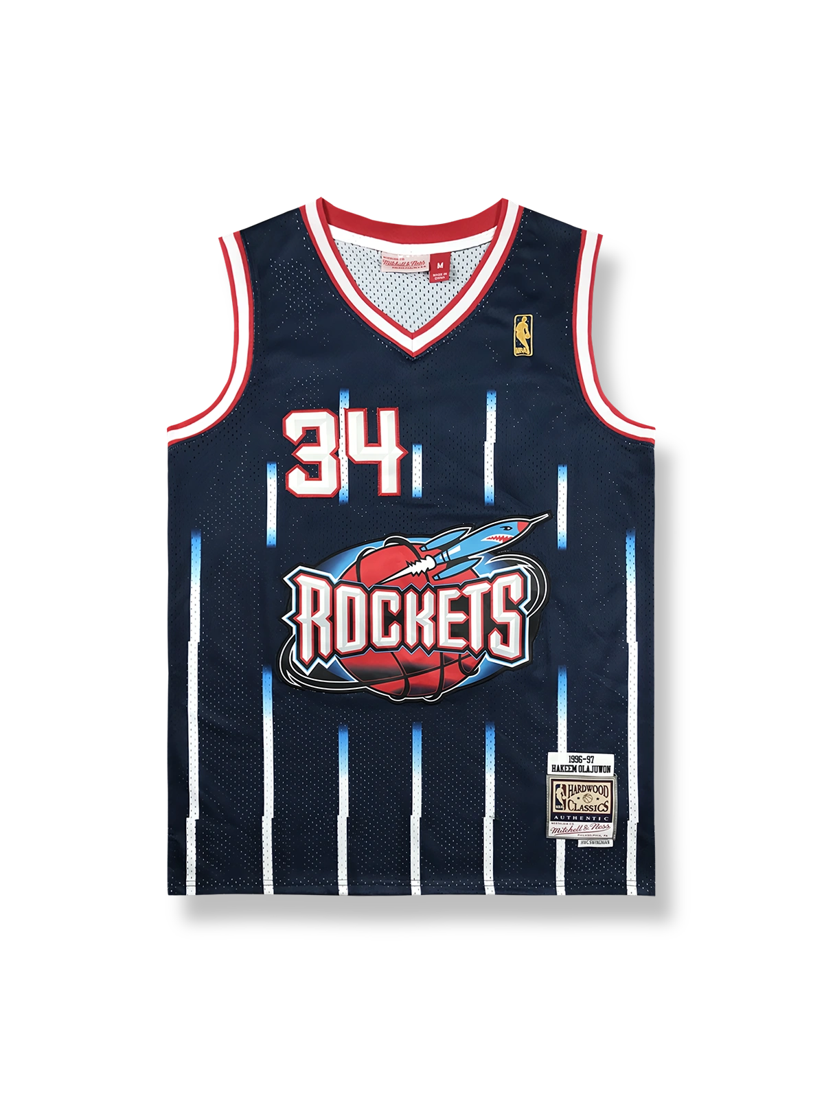 1996-97年 ヒューストン・ロケッツ オラジュワン 34番