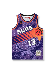 1996-97年 フェニックス・サンズ スペシャルエディション ユニフォーム ナッシュ 13番、ビンテージバスケットボールシャツ