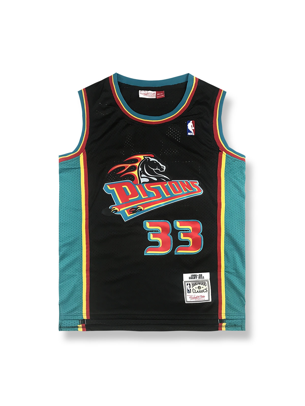 1998-99年 デトロイト・ピストンズ グラント・ヒル 33番