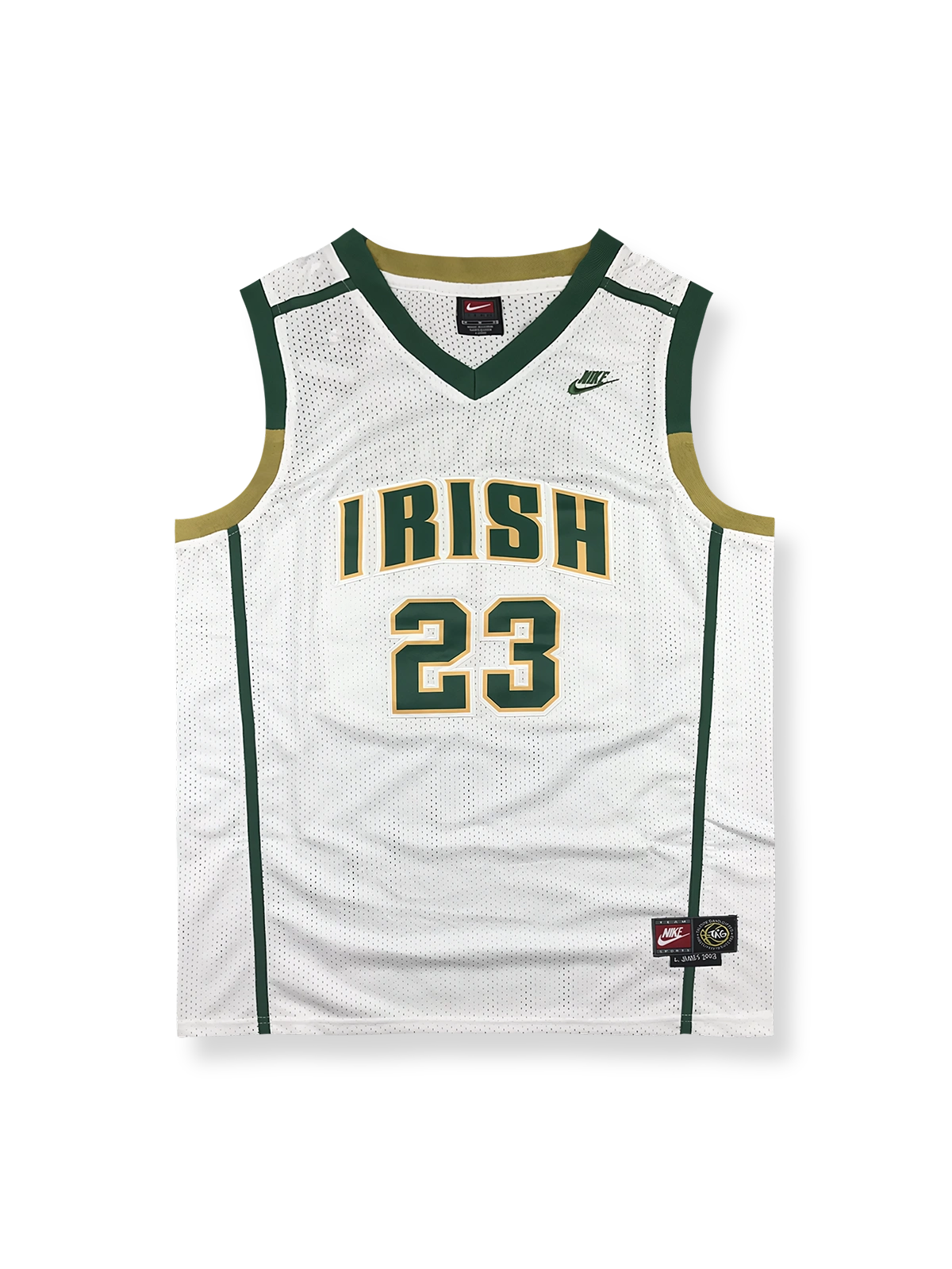 1999-2003年 セント・ビンセント=セント・メアリー高校 ホーム レブロン・ジェームズ 23番 ユニフォーム