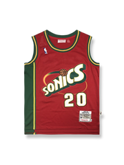 1995-96年 シアトル・スーパーソニックス ホーム ペイトン 20番