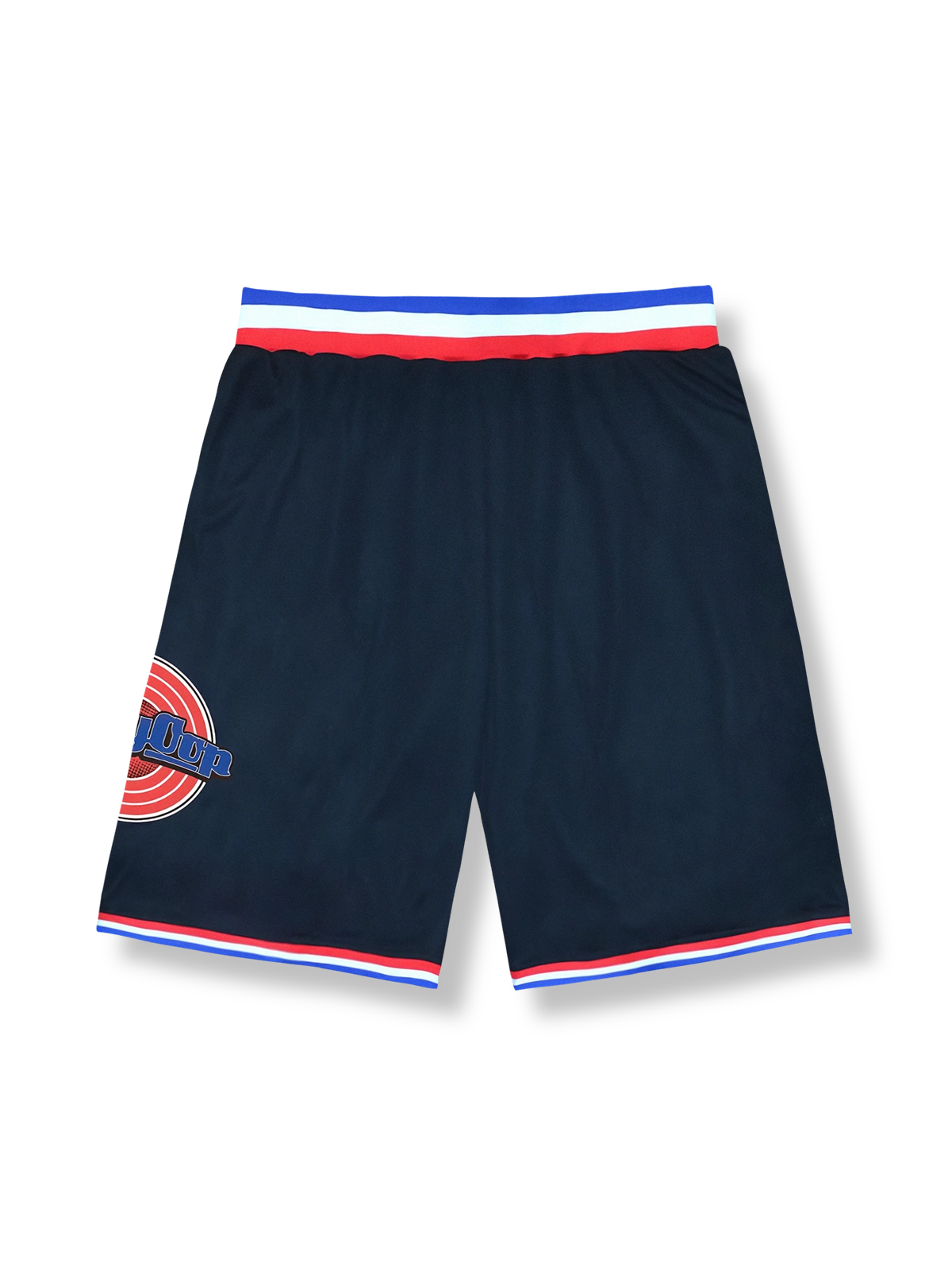 アーチェリーターゲットプリントのバスケットボールショーツ 五分丈、速乾通気スポーツモデル