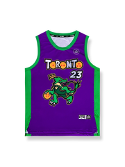 ドラゴンボール神龍プリントバスケットボールジャージ