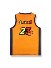 ドラゴンボール神龍プリントバスケットボールジャージ